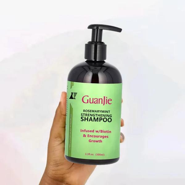 OEM Private Label Rosemary Shampoo Strengthening And Nourishing Hair Care Shampoo With Rosemary For Healthy Shiny Hair