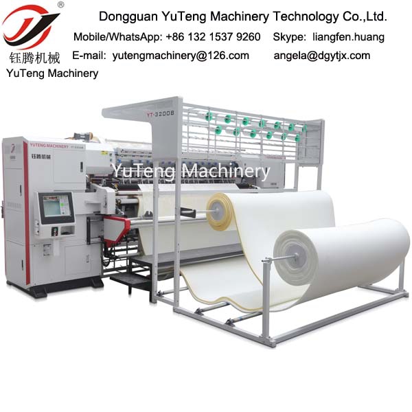 Automatic Computerized Chain Stitch Quilting Machine For Mattress Comforters Blankets