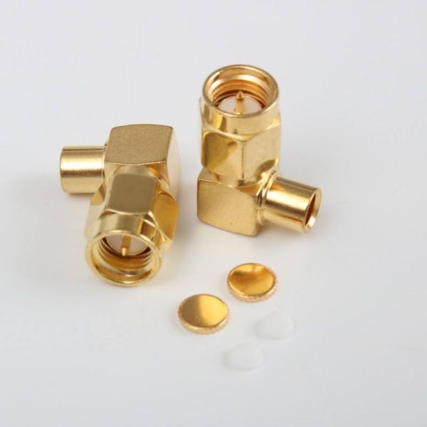 SMA Male Connector Solder Welding Type for RG402 Cable with 0~3GHz Frequency and IP67 Rating
