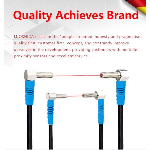 LUOSHIDA небольшое до локоть/загиб датчика лазера луча 90 градусов