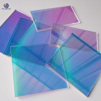Plaque d'acrylique arc-en-ciel très résistante à la chaleur Plaque de plexiglas irisée