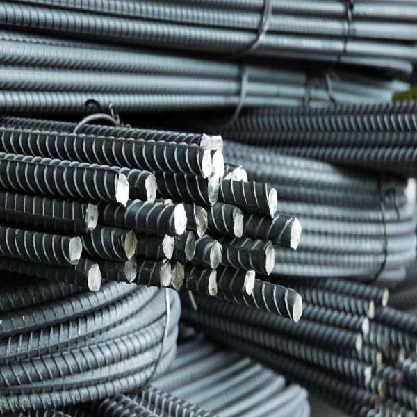 HRB400 Construction Concrete Reinforced Steel Rebars for Building and Bridge Construction HRB400 Round Bars Rebar Concrete