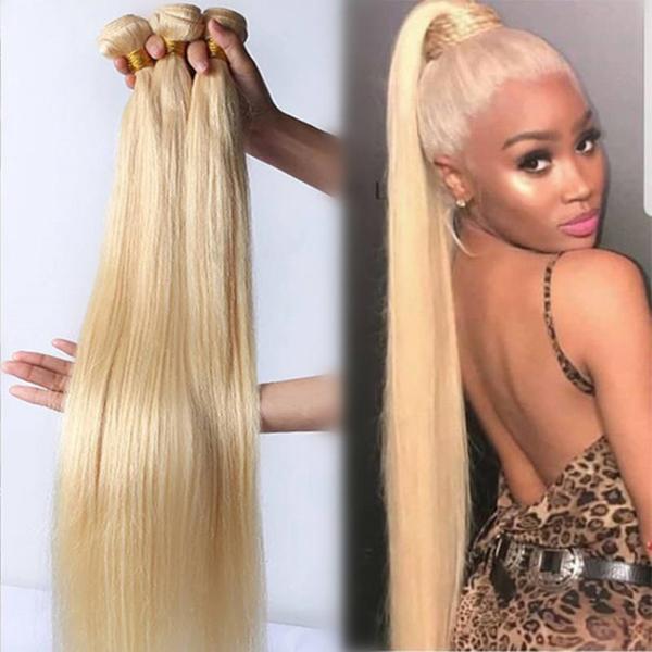 613 Extensões de cabelo loiro Produtores de perucas