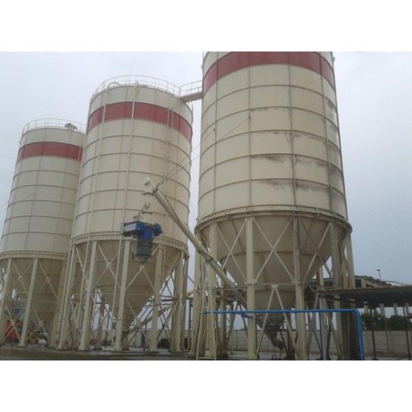 Automatic Low Level Cement Silos 100 Ton / Silo Cement Storage Stable Structure