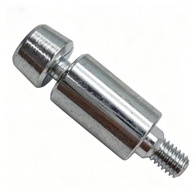 Zinc Plated Iron Latch Pin, Heavy Duty Threaded Lock Pin for Industrial Equipment & Door Hardware, Custom Size Available