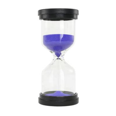 Ampulheta plástica do temporizador da areia da venda quente 30 segundos, 1min, 5 minuto, 10min, 15min, minuto 30