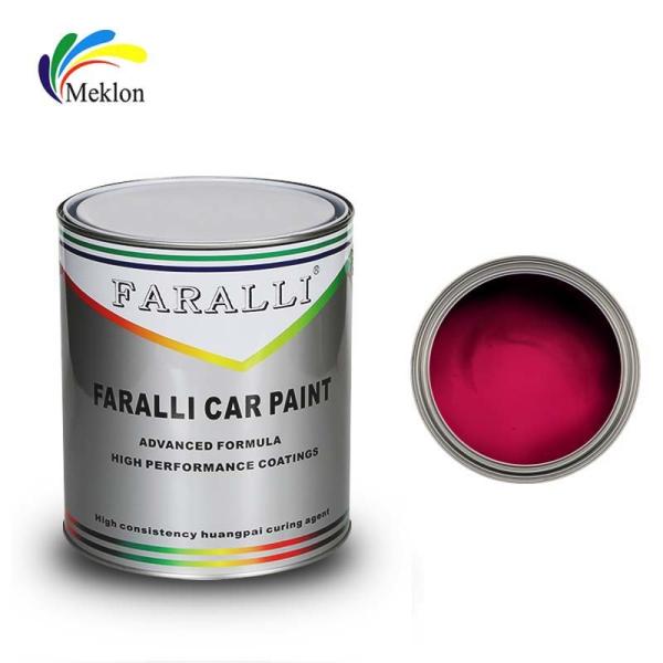 Couche de base de peinture de voiture rouge rose anti-oxydation polyvalente durable et résistante à l'usure