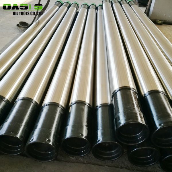 High Performance Water Well Pump Screen , Wire Wrapped Perforated Borehole Screen