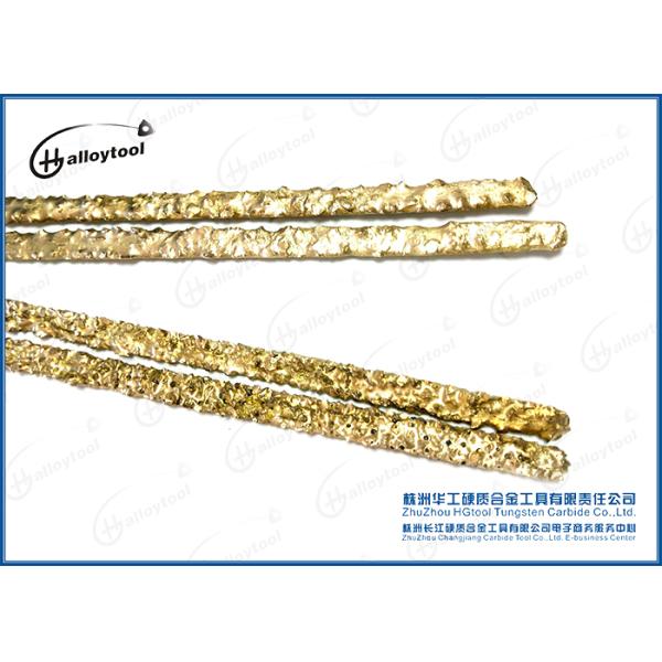 Тип присадочный пруток ИД цвета золота карбида вольфрама с никелем - медным сплавом