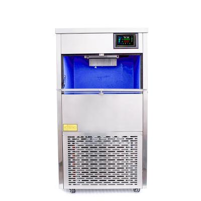 100 kg por dia Economia de energia máquina de gelo de flocos de neve de aço inoxidável para casa 500 * 520 * 950mm