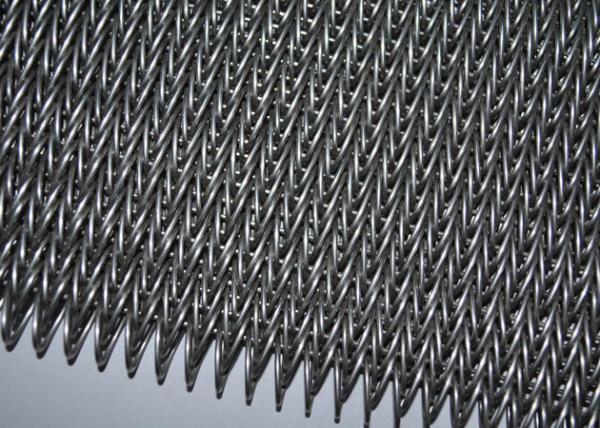 Heat Treatment Stainless Conveyor Belt Woven 310s 314 Aisi314 Galvanized