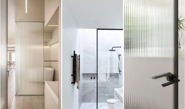 Промышленное Мору окрашенное стекло с узором затвердевшее флейта для ванны кухня гостиная