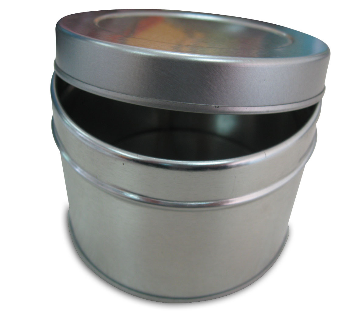 Metal Cat Dog Food Storage Tin Box Packaging , Cookies In A Tin Can