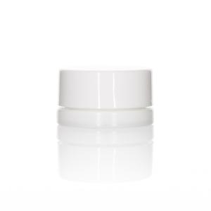 Bouchon blanc 9 ml pot en verre petite huile essentielle à l'épreuve des enfants
