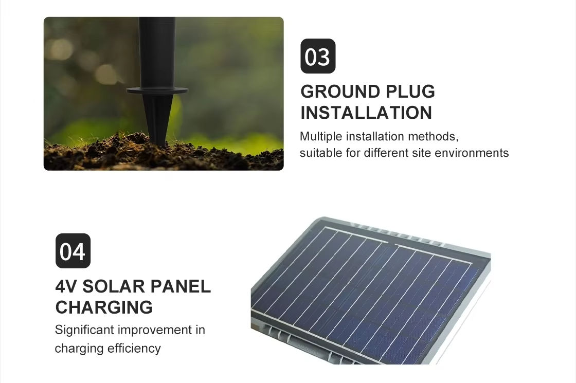 Charging efficiency solar light strip with RGB colorful light effect courtyard decoration light string