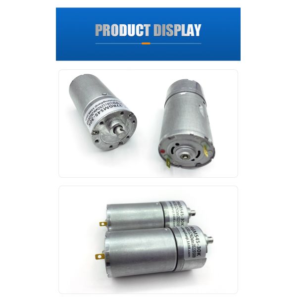 Futeng Customization FT-37RGM545  Reduce Speed Micro DC Motor 12v 24v Car Electric Trunk Tailgate Strut Motor