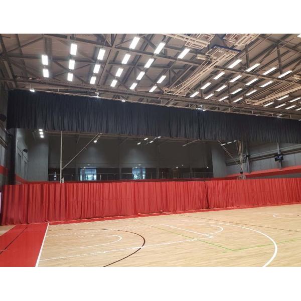 High Speed 7.5m/min Customizable Size and Color Sports Hall Divider Curtain with 2 Years Warranty