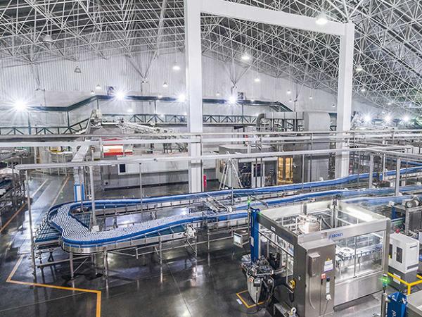 Mineral Water / Pure Water Soft Drink Production Line High Speed 1000 L/h - 10000 L/h