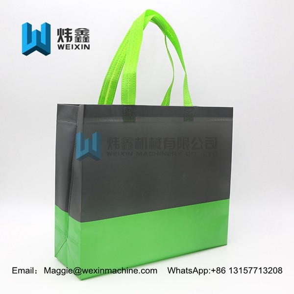2018 china suppliers new products 2 colour non woven bag shopping bag
