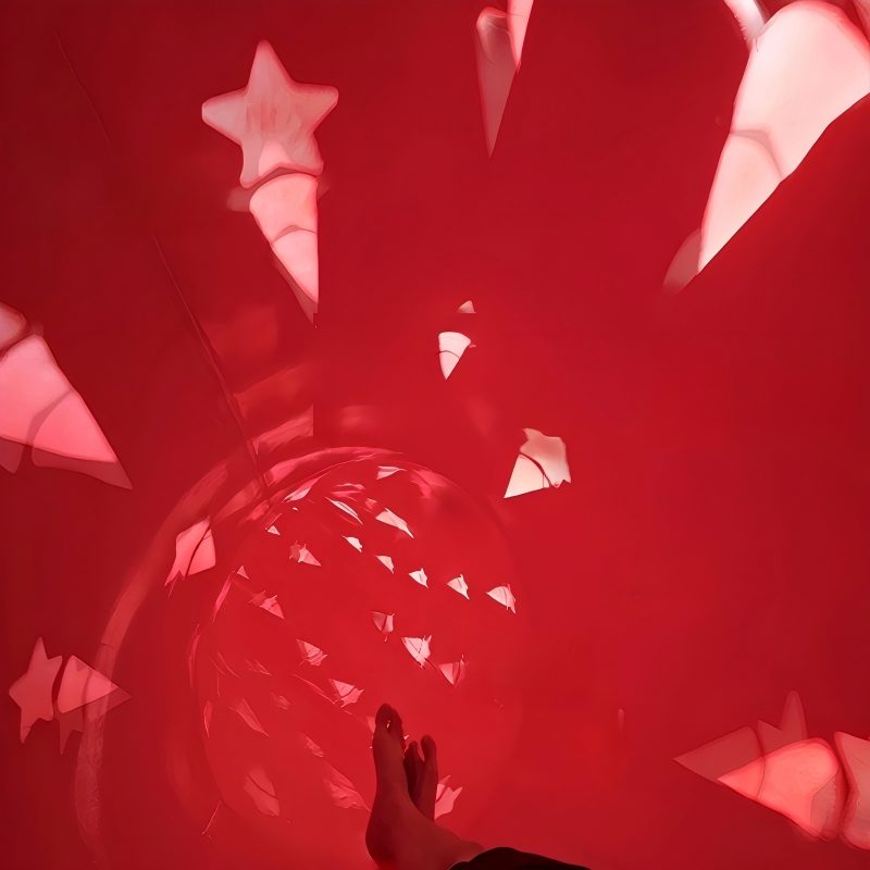 Seven Intertwined Combo Water Slide Weightlessness 15-19m Height