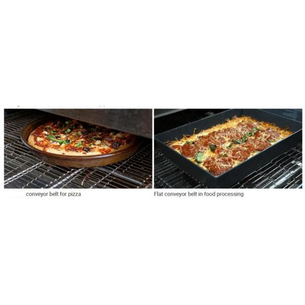 Food Grade Chocolate Enrobing Mesh Conveyor Belt Ladder Conveyor Belt