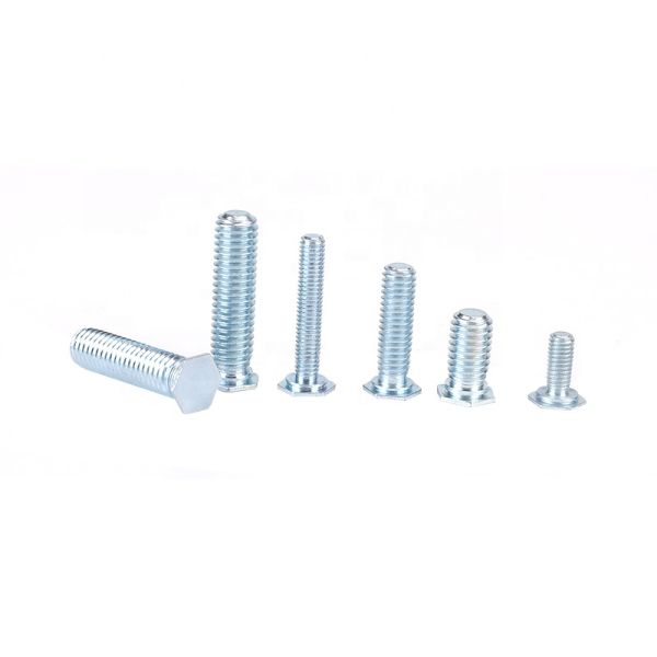 Hexagon Head Self Clinching Captive Studs Stainless Steel Carbon Steel Zinc Plated