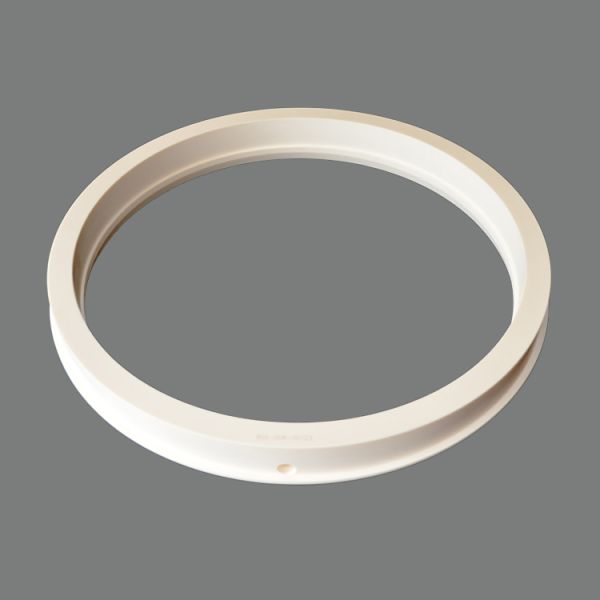 95% Alumina Ceramic Ring Large Size Insulating Heat Resistance Loop Ceramic Components