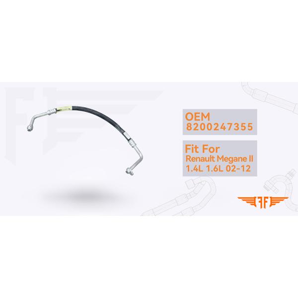 Megane II 8200247355 Air Conditioner Hose Car For 02-12 Renault 1.4L 1.6L