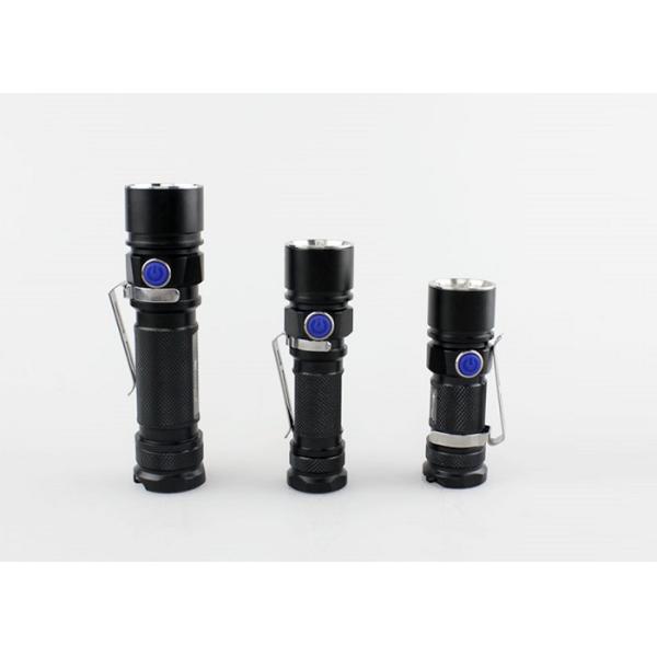 Rechargeable USB Mini Led Torch With 2200mah Li Ion Battery CE Certificated