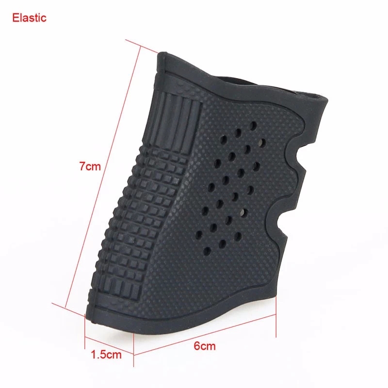 Black Brown Silicone Rubber Grip Universal Rubber Grips Sleeve