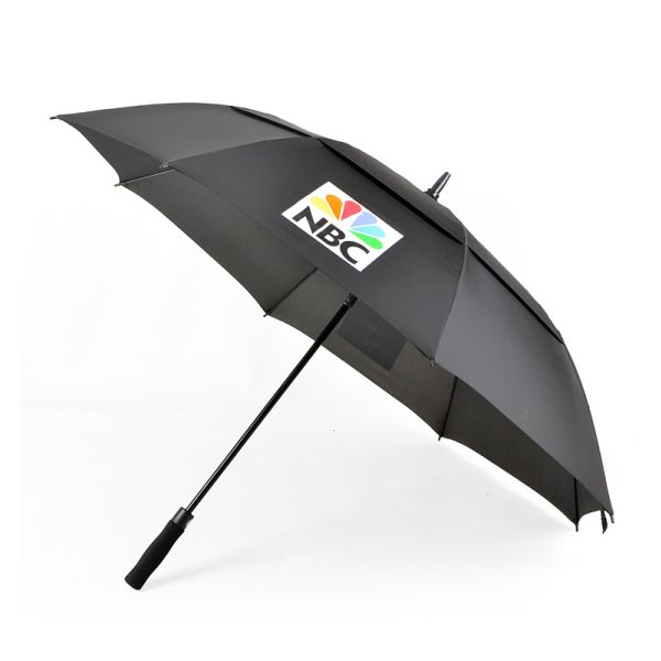 Reliable 62 Inch Umbrella Printed Golf Umbrella Windproof With EVA Foam Handle