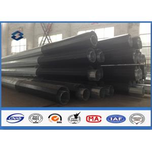 modo de acero tubular para uso general del reborde de postes poste de poder de los 60ft del acero poligonal de la transmisión