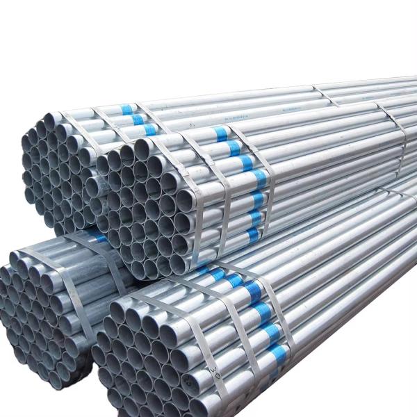 KS Certified ASTM AISI Galvanized Steel Round Hollow Pipe Iron Tube 1-12m Length