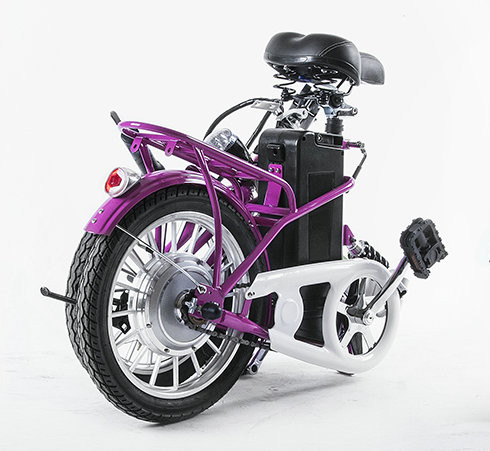 16 Inch Motorized Folding Bicycle 25km/H 36V 8.0Ah Lithium Battery