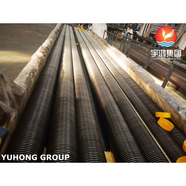ASTM A106 Gr. B Heat Conduction HFW Finned Tubes For Power Plant Project