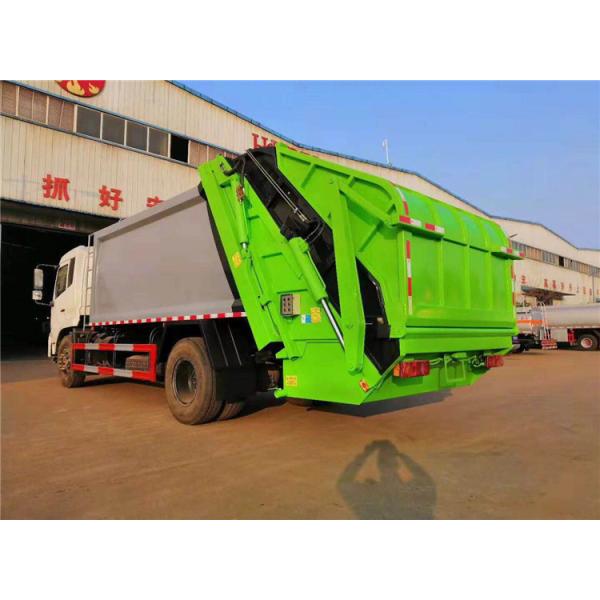Dongfeng Cummins Engine Garbage Collection Truck Heavy Duty 12cbm - 14cbm