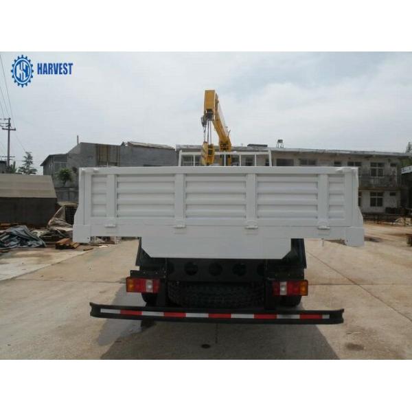Le camion de section de Howo 4x2 10 Ton Light Cargo 4000kg 2 a monté la grue télescopique
