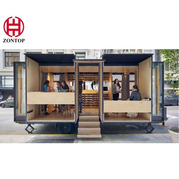 Zontop Modern Flat Pack Portable Living 40ft Luxury China Prefab Homes 3 Bedroom  Prefabricated Container House