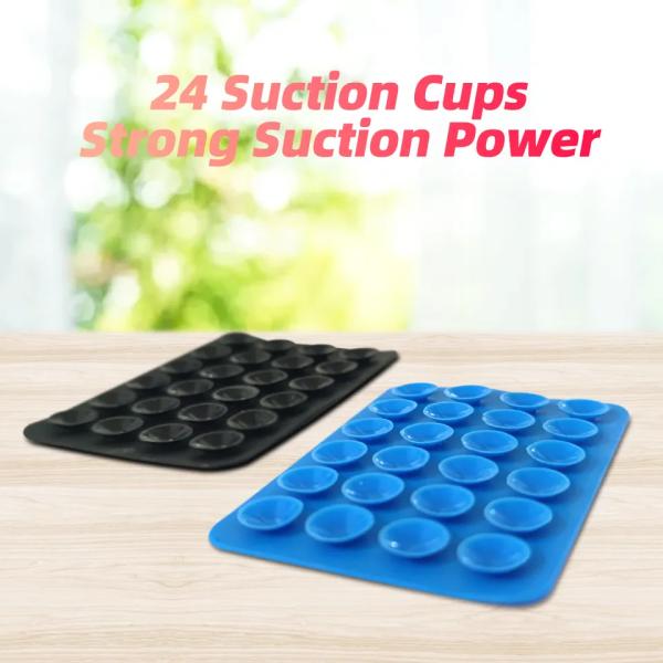 Silicone Suction Cup Phone Case Holder for Selfies and Videos Mobile Device Mount