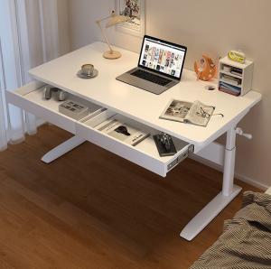 Mesa de café ajustável em altura com armazenamento