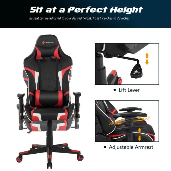 Modern Design Iron Metal Computer Gaming Racing Chair for Office Ergonomic Gaming Chairs
