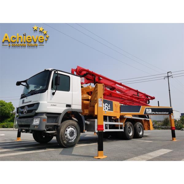 M36-5 4141 Putzmeister Boom Concrete Pump Truck Mounted
