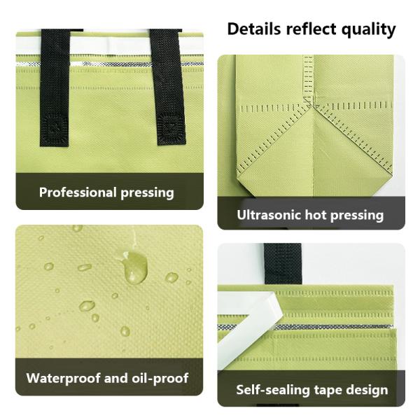 Finished Bags with Waterproof Non-Woven Fabric and Thickened Inner Layer