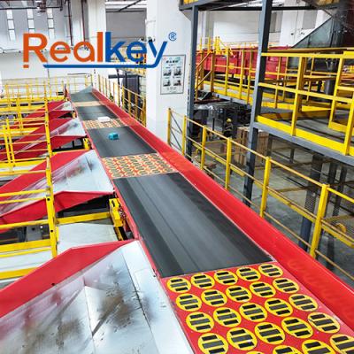 E-Commerce Warehouses Swivel Wheel Sorter With Comprehensive Technical Support