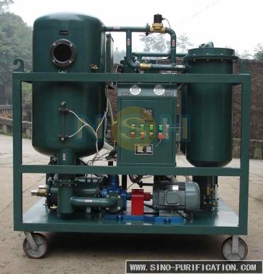Tipo feito sob encomenda da fixação da máquina da filtragem do óleo da turbina da cor com quatro rodas