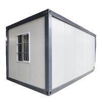 Estrutura de aço de estrutura de metal de um quarto Modular derrubar móvel casas pequenas pré-fabricadas casa contêiner para venda