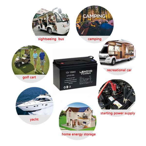 батарея мотора иона лития батареи 90Ah 12V Lifepo4 Trolling с BMS