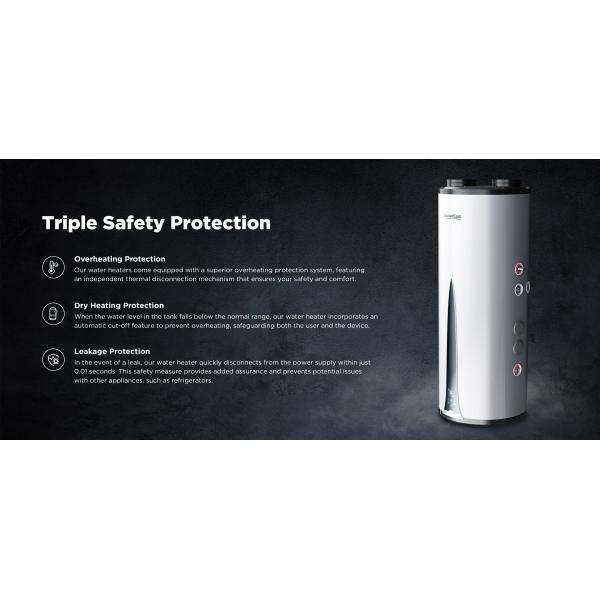 Residential 80L/100L R290 Heat Pump Water Heater Wall Mount for Green and Efficient Water Heating