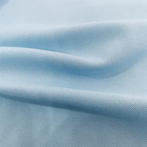 Material do sapato Camisa única 100 tecido de poliéster 75D 80-90gm