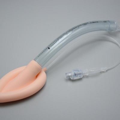 A via aérea laríngea da máscara do silicone descartável (Cor-codificada), venda quente da fábrica reforçou toda a via aérea laríngea da máscara do silicone